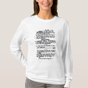 Camiseta Pony Express, nove dias