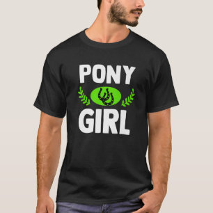 Camiseta Pony Girl Horsferes Athletic Stripe Hor Equestre