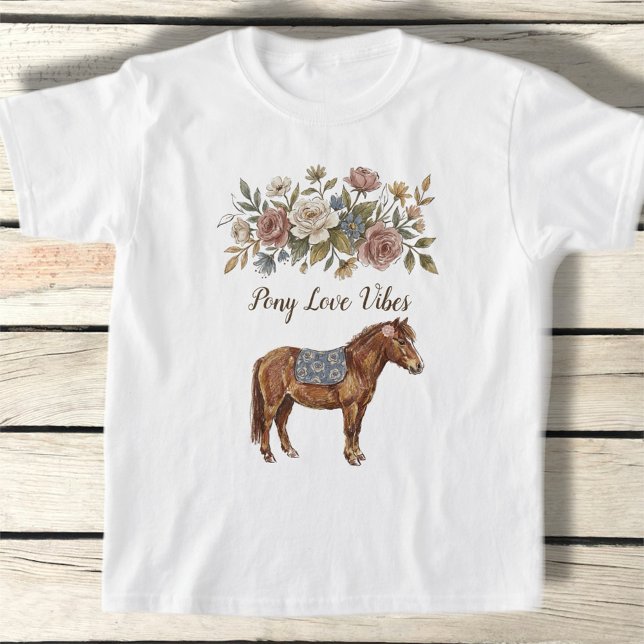 Camiseta Pony Love (Criador carregado)