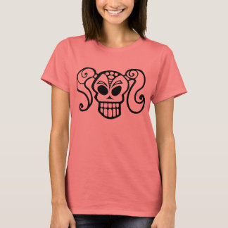 Camiseta Ponytail Skull Girl