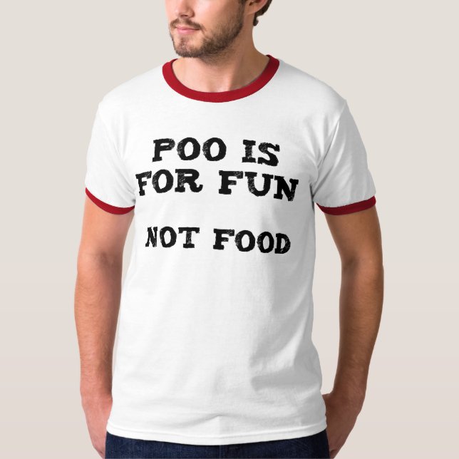 Camiseta Poo é para o divertimento (Frente)