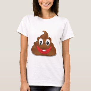 Camiseta poo emojis
