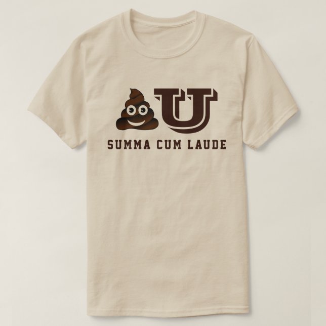 Camiseta Poo U Summa Cum Laude (Frente do Design)