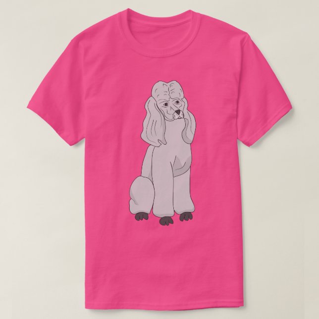 Camiseta Poodle (Frente do Design)
