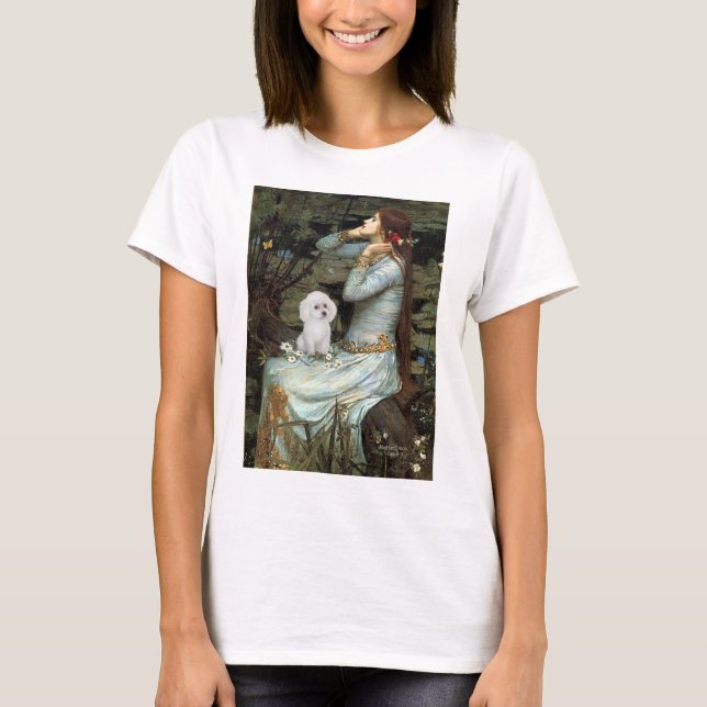 Camiseta Poodle (11W) - Ophelia Seated (Frente)