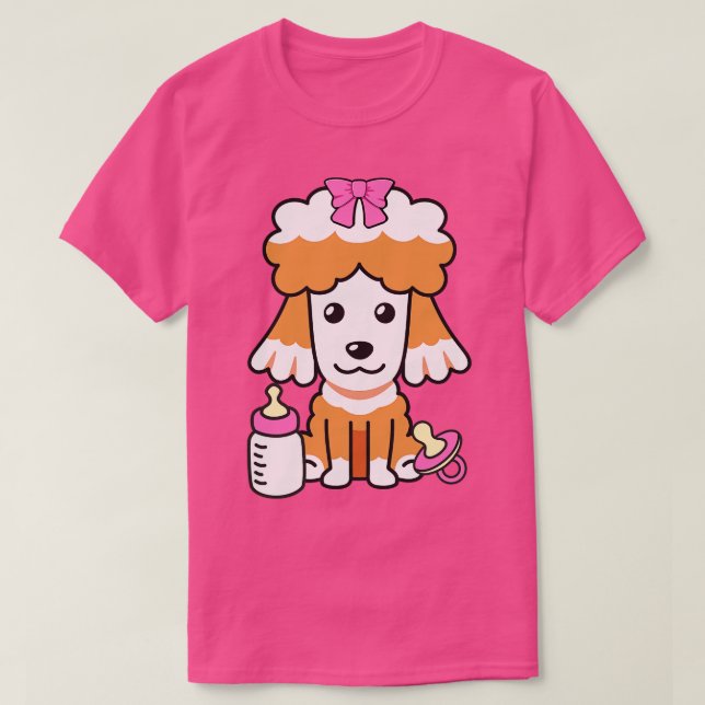 Camiseta Poodle Bonito É Um Ba (Frente do Design)