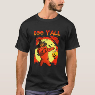 Camiseta Poodle Boo Yall Ghost Halloween