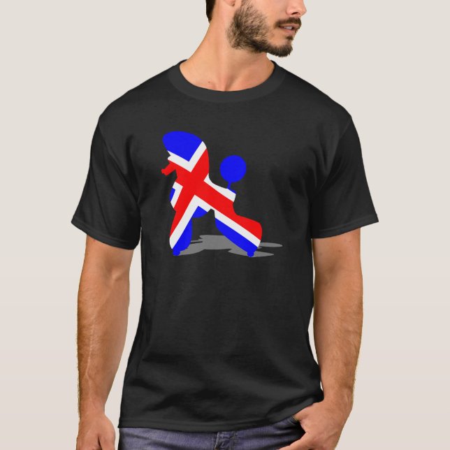 Camiseta Poodle britânico (Frente)
