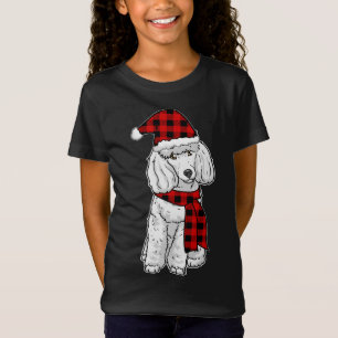 Camiseta Poodle Buffalo Xadrez Poodles Cachorros Durante o 