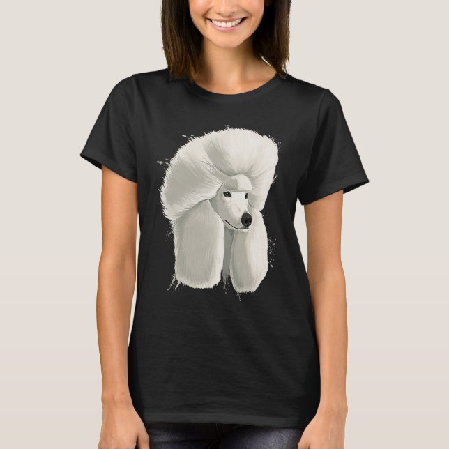 Camiseta Poodle Canino (Frente)