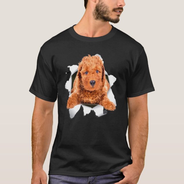 Camiseta Poodle Canino (Frente)