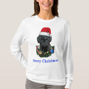 Camiseta Poodle Christmas
