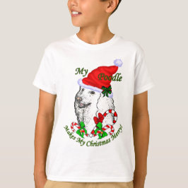 Camiseta Poodle Christmas Gifts