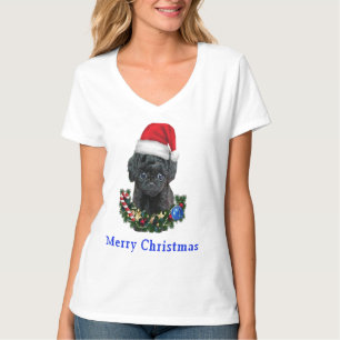 Camiseta Poodle Christmas T-Shirt