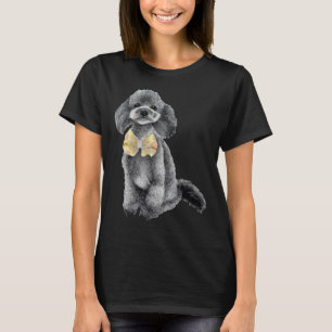 Camiseta Poodle cinza