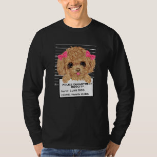 Camiseta Poodle Cuja Pupa Pupa Pupa Pupa Pãozinho Pó Pó Pó