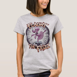 Camiseta Poodle de Balé feroz - Lança o Frizz