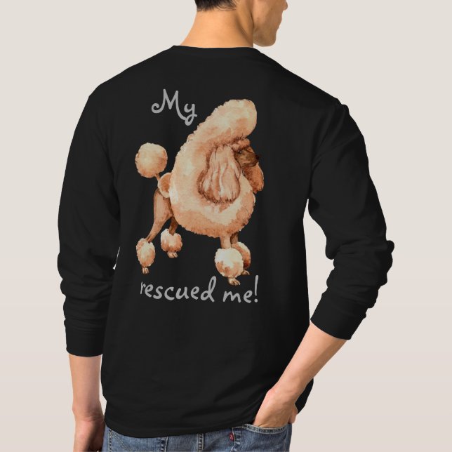 Camiseta Poodle de Brinquedo de Emergência (Verso)