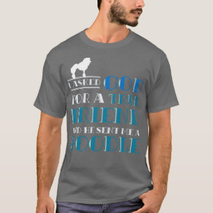 Camiseta Poodle De Cão-De-Pé-Pet-Dono-Pet-Presente