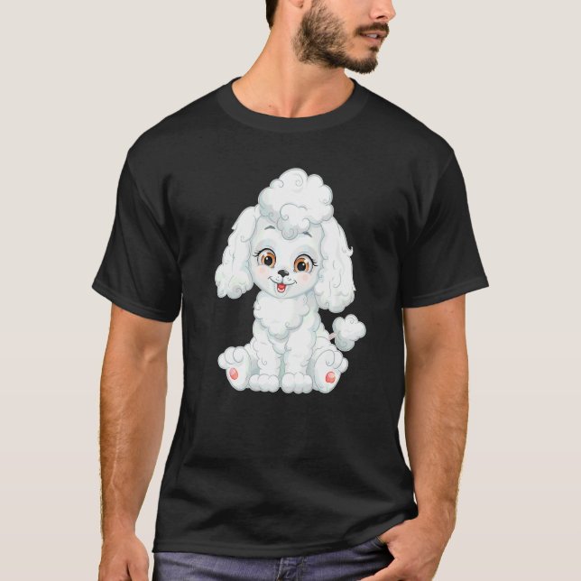 Camiseta Poodle Doce Açúcar   (Frente)