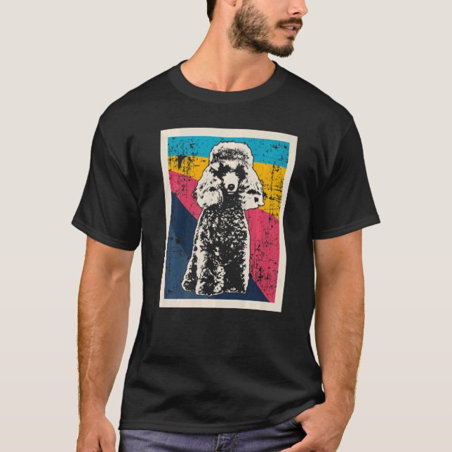 Camiseta Poodle Dog Breed 8 (Frente)