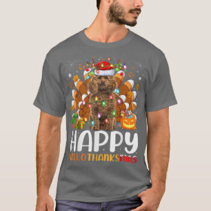 Camiseta Poodle Dog Lover Halloween Feliz Halloth
