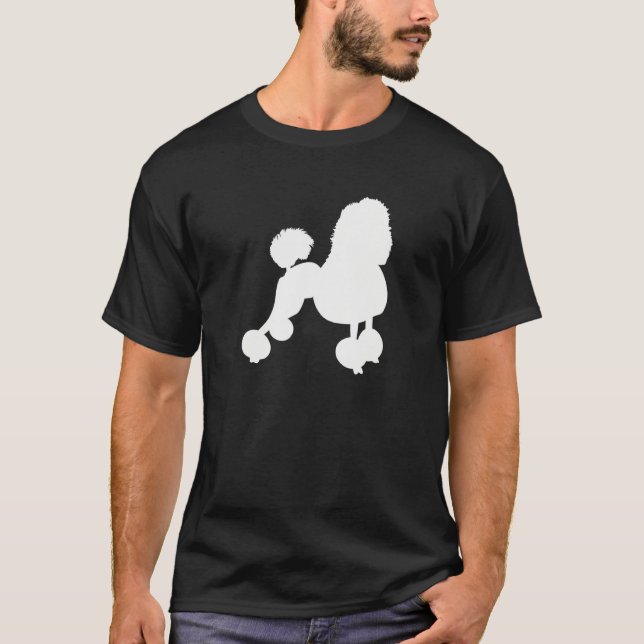 Camiseta Poodle Dog  Mom Dad Pet Cute  Puppy (Frente)