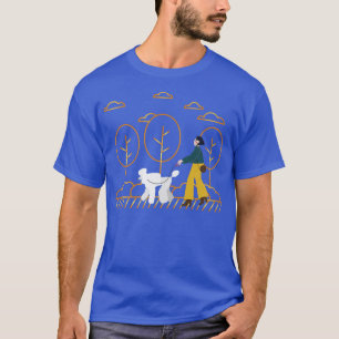 Camiseta Poodle Dog Owner Puppy Lover Doggy Breeder Paw Lov