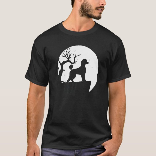 Camiseta Poodle Dog Retro 12 (Frente)