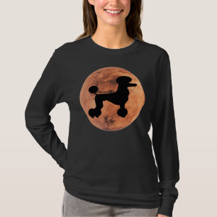 Camiseta Poodle Dog Silhouette Em Marte Poodle Lover