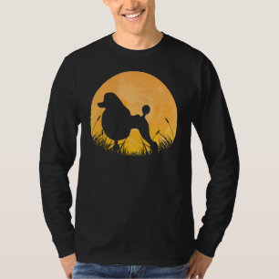 Camiseta Poodle Easy Halloween Dog Animal Moon Costu