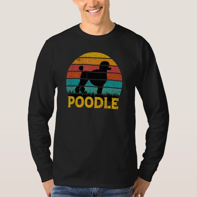 Camiseta Poodle  Eu Tenho Padrões (Frente)