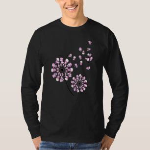 Camiseta Poodle Fly Dandelion Funny Dog Lover Para Mo
