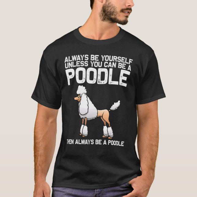 Camiseta Poodle For Men Women Doodle Dog Poodle  Groomer 7 (Frente)