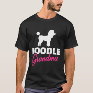 Camiseta Poodle Grandma