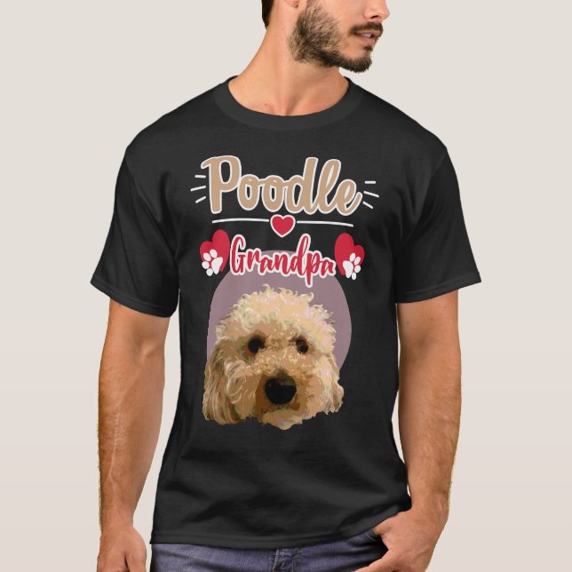 Camiseta Poodle Grandpa (Frente)