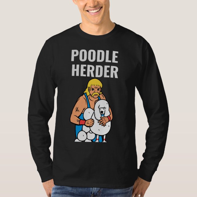 Camiseta Poodle Herder (Frente)