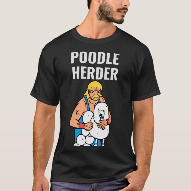 Camiseta Poodle Herder (Frente)