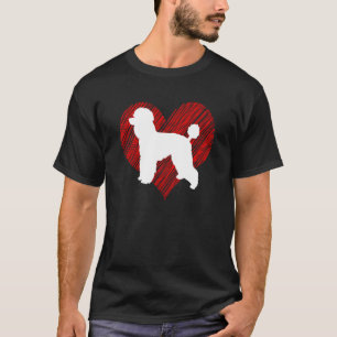 Camiseta Poodle I Love Dog Parent