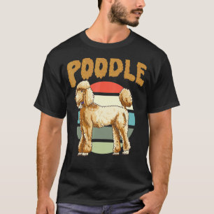 Camiseta Poodle - Identificação de Cães - Amante de Cães -