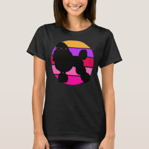 Camiseta Poodle Leopard Skin Sunglass