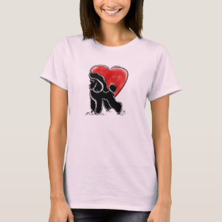 Camiseta Poodle Linocut
