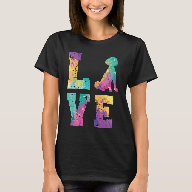 Camiseta Poodle Love (Frente)
