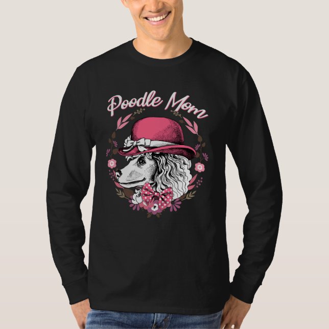 Camiseta Poodle Mãe (Frente)