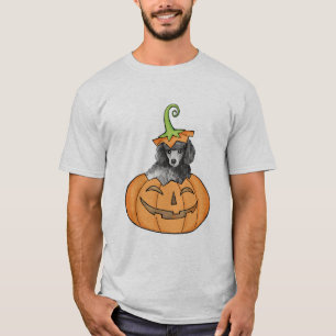 Camiseta Poodle Miniatura Halloween