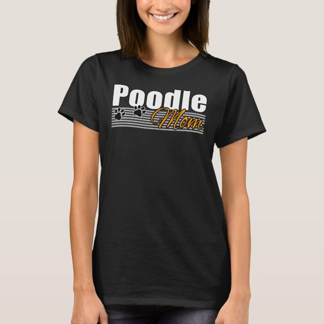 CAMISETA POODLE MOM (Frente)