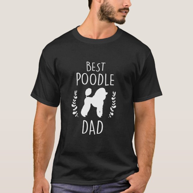 Camiseta Poodle Pai Silhouette (Frente)