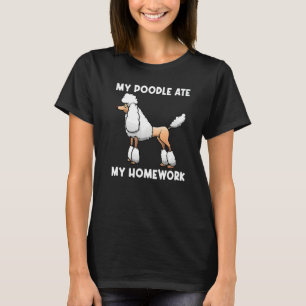 Camiseta Poodle Para Crianças Porodle Dog Poodle Groomer
