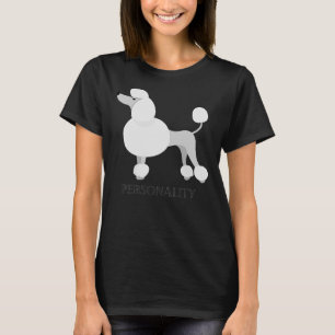 Camiseta Poodle Personalidade