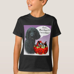 Camiseta Poodle (preto) Halloween Candy
